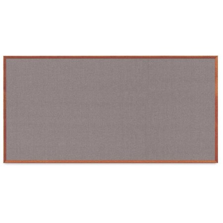 United Visual Products Slim Style Indoor Enclosed Corkboard, 24 UVRDS23SBH-GOLD-MEDGRY